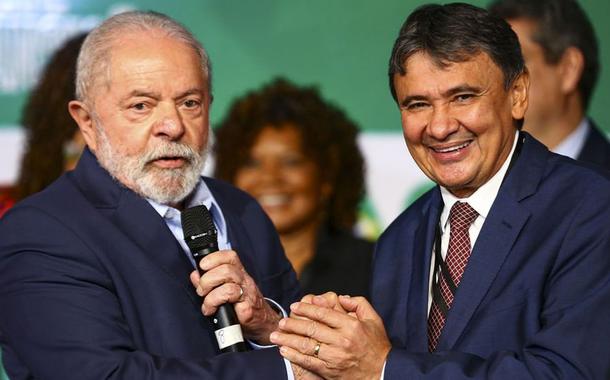 Luiz Inácio Lula da Silva e Wellington Dias