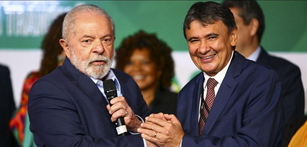 Luiz Inácio Lula da Silva e Wellington Dias