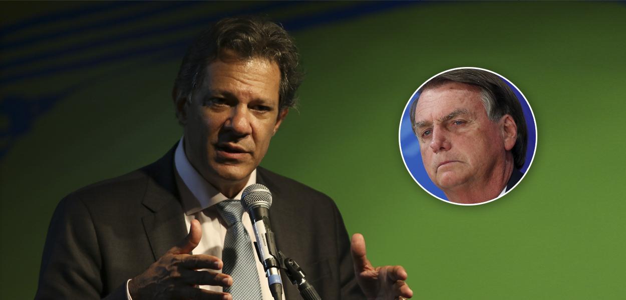 Fernando Haddad e Jair Bolsonaro