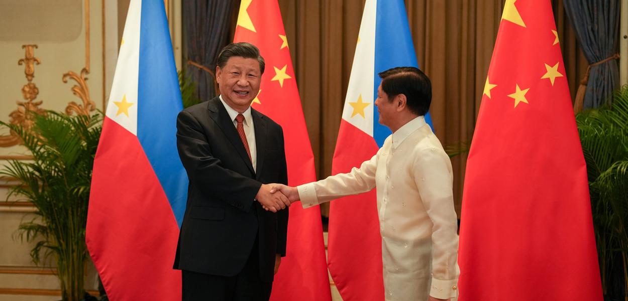 Encontro entre Xi e Marcos em novembro de 2022