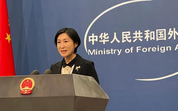 Porta-voz do MRE chinês Mao Ning