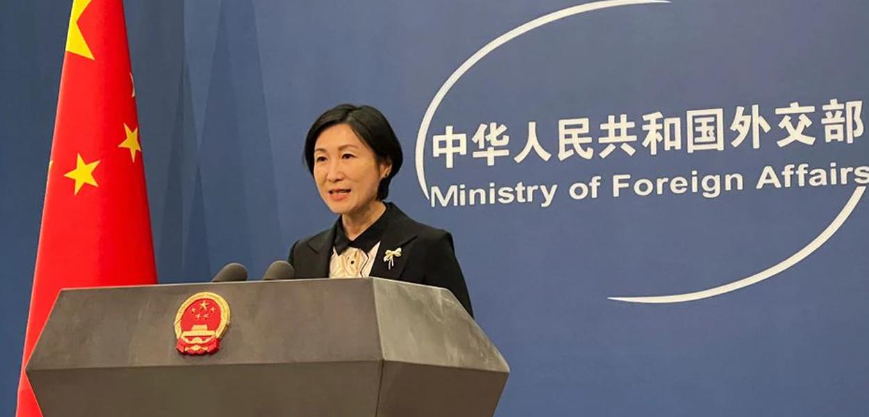 Porta-voz do MRE chinês Mao Ning