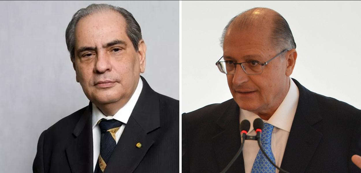 José Roberto Tadros e Geraldo Alckmin