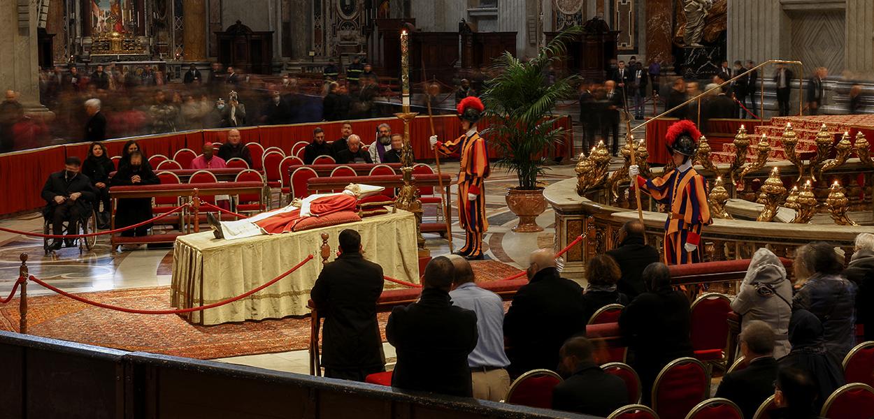 Velório do papa emérito Bento