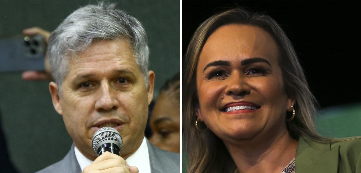Ministros Paulo Teixeira (Desenvolvimento Agrário) e Daniela do Waguinho (Turismo) (Foto: Marcelo Camargo/Agência Brasil | José Cruz/Agência Brasil) Ministros Paulo Teixeira (Desenvolvimento Agrário) e Daniela do Waguinho (Turismo)