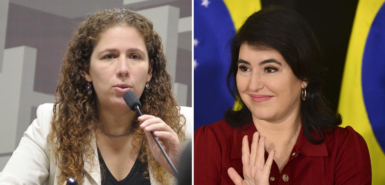 Esther Dweck e Simone Tebet