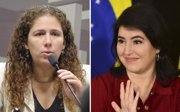 Esther Dweck e Simone Tebet