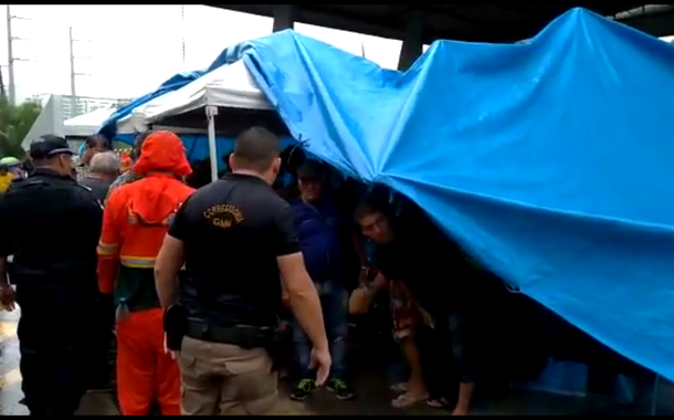 Desmobilização de acampamento bolsonarista no Comando da Amazônia