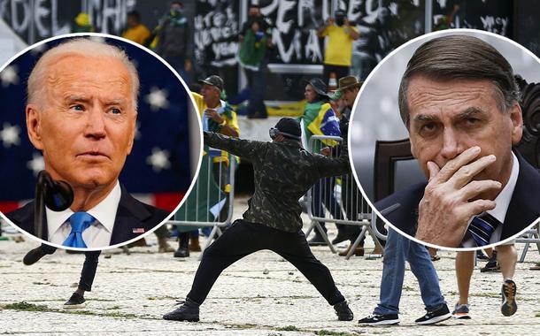 Joe Biden e Jair Bolsonaro