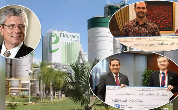 Eldorado, Hamilton Mourão, Eduardo Bolsonaro e o militante bolsonarista Josmar Verillo