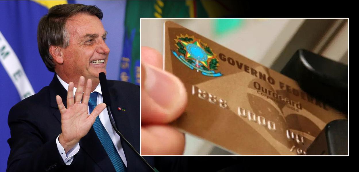 Jair Bolsonaro e cartão corporativo