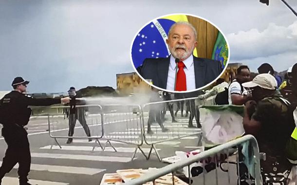 Lula e terroristas bolsonaristas