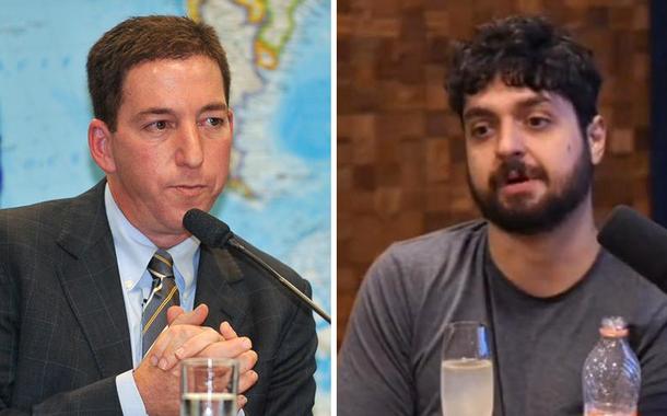 Glenn Greenwald e Bruno Aiub, o Monark