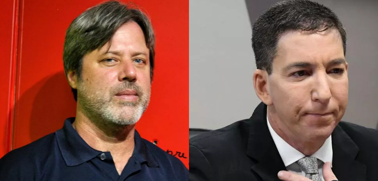 Brian Mier e Glenn Greenwald