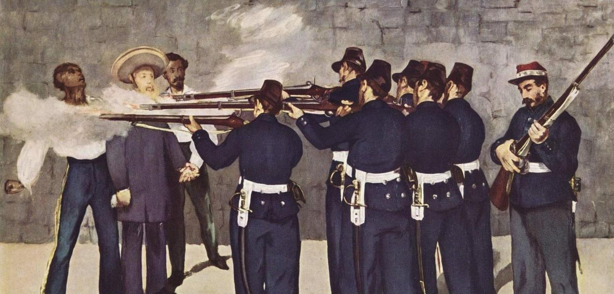 Édouard Manet, A Execução de Maximiliano, 1868