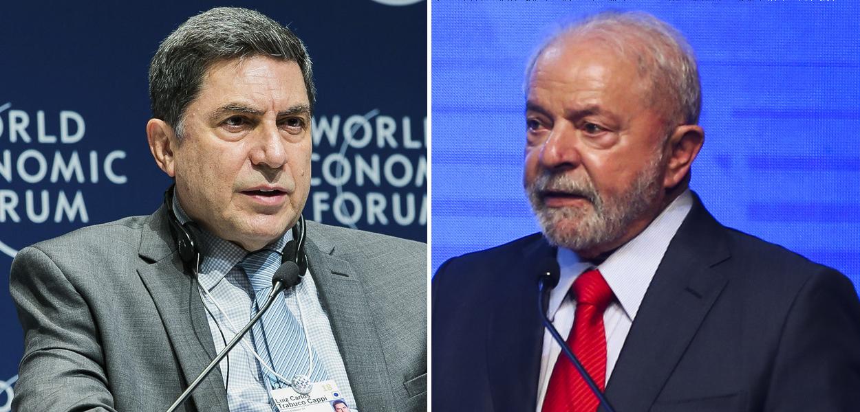 Luiz Carlos Trabuco Cappi e Lula