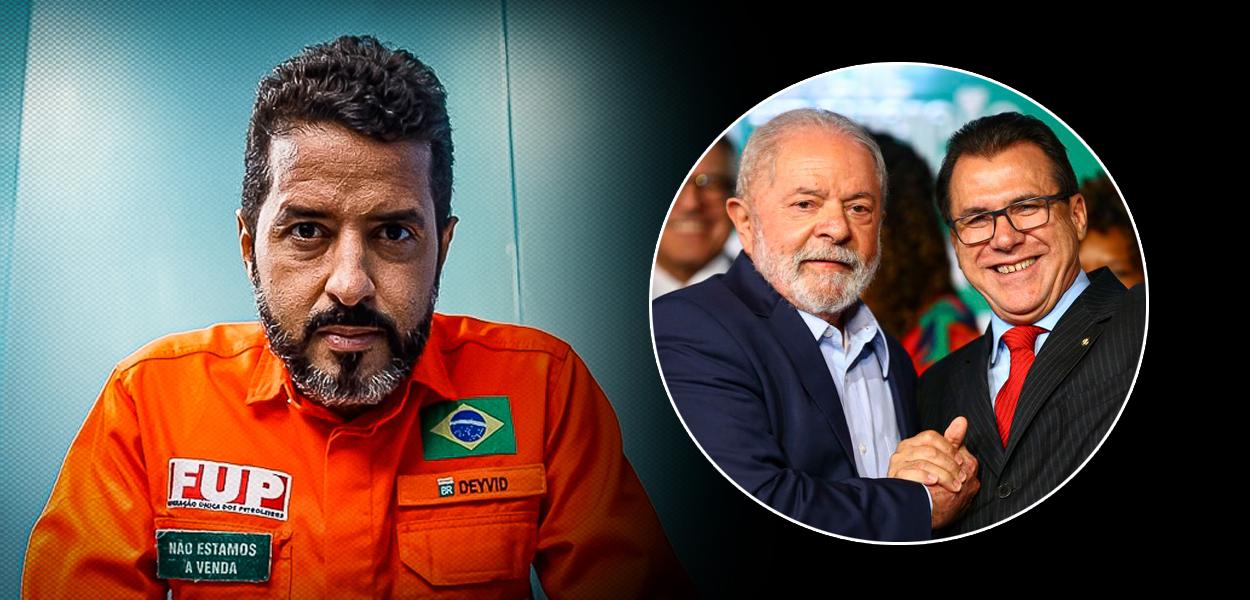 Deyvid Bacelar, Lula e Luiz Marinho