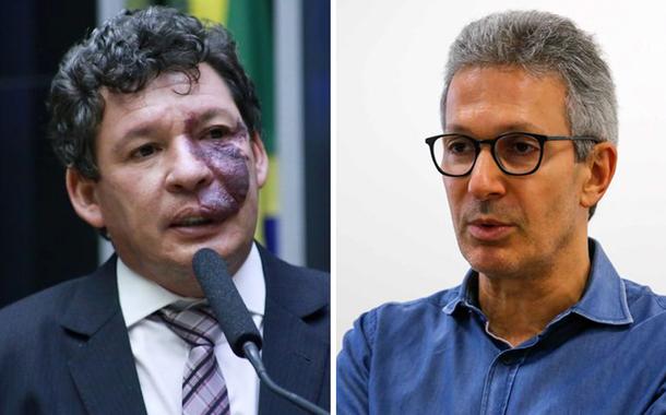 Reginaldo Lopes (à esq.) e Romeu Zema