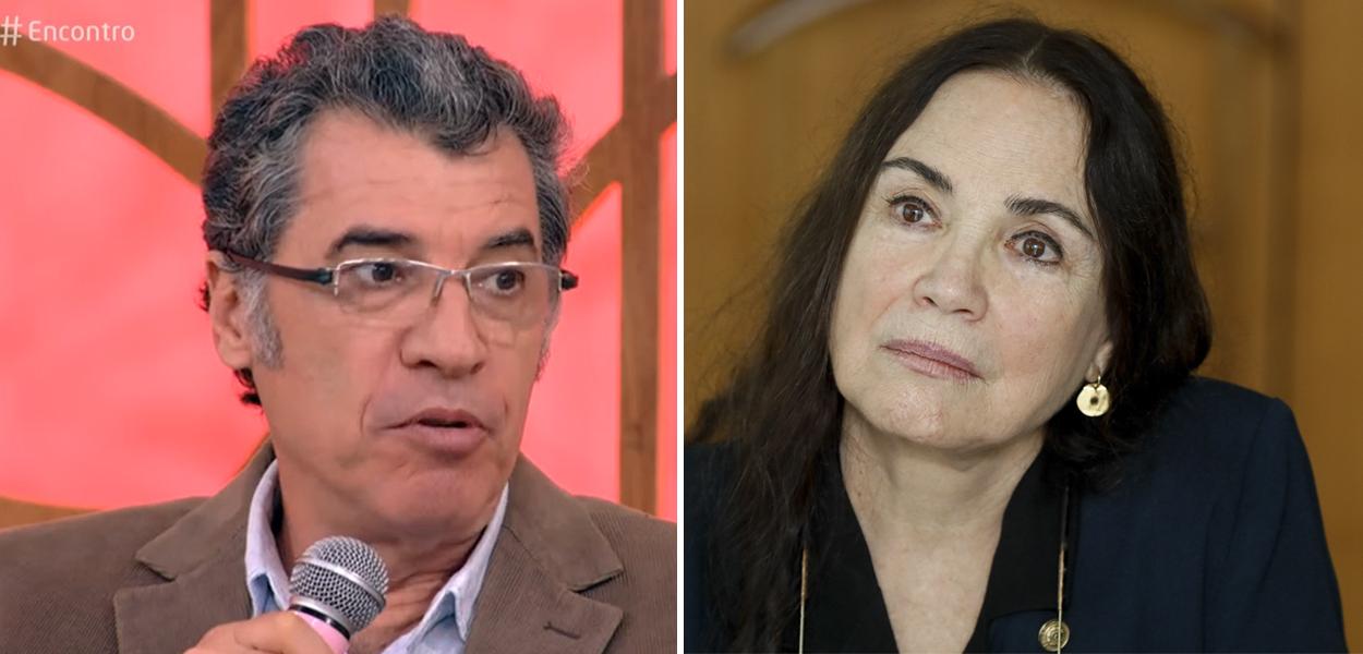 Paulo Betti e Regina Duarte