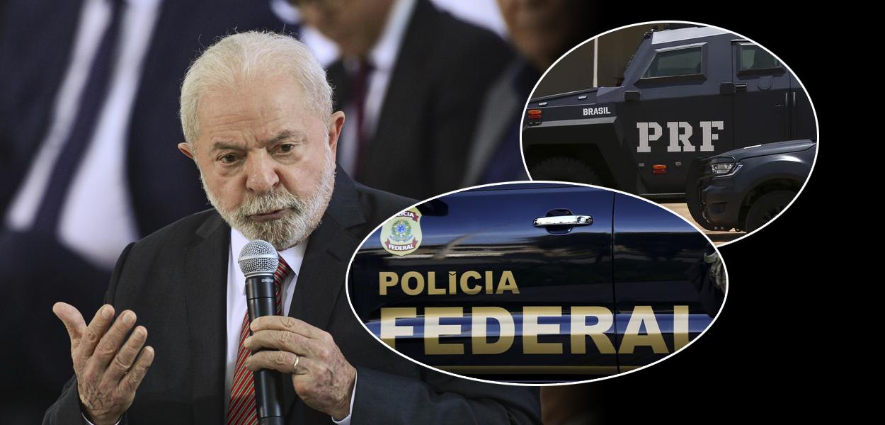 Presidente Lula, PF e PRF