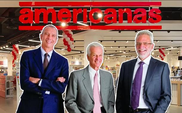 Da esq. para a dir. estão os três principais acionistas da Americanas - Carlos Alberto Sicupira, Paulo Lemann e Marcel Telles