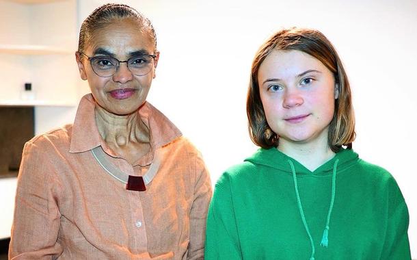 Marina Silva e Greta Thunberg