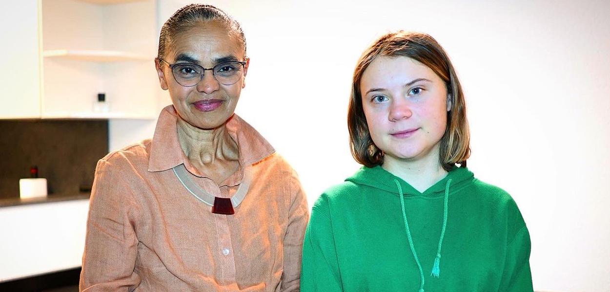 Marina Silva e Greta Thunberg