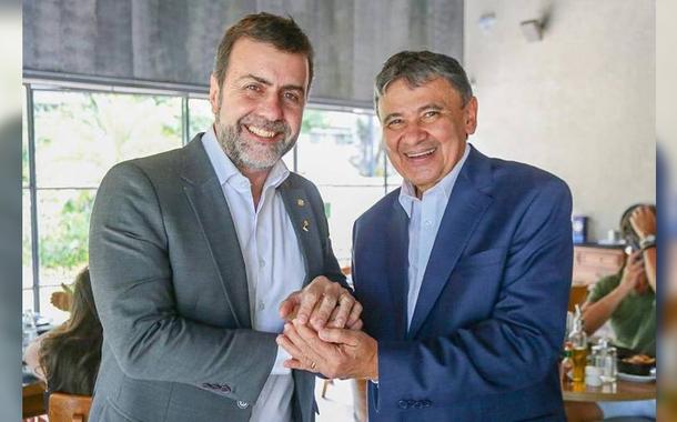 Marcelo Freixo e Wellington Dias