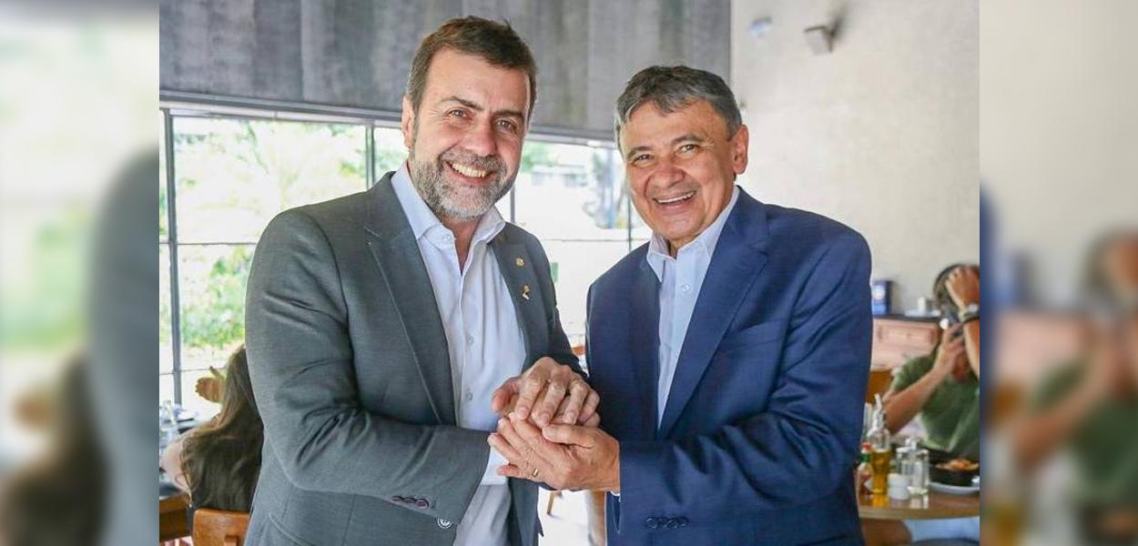 Marcelo Freixo e Wellington Dias