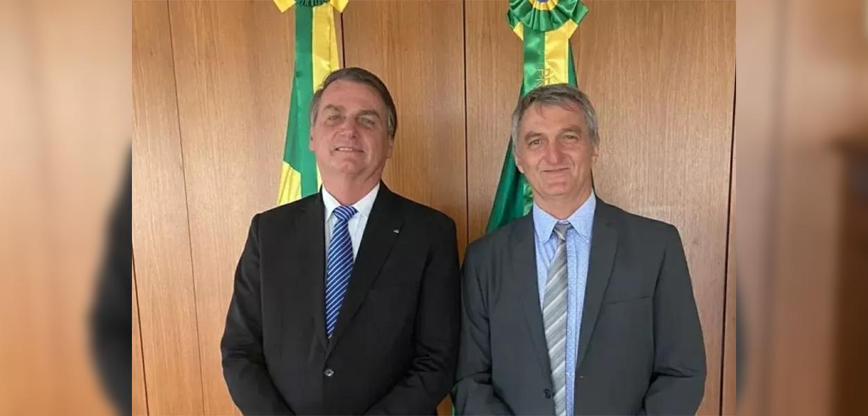 Jair e Renato Bolsonaro (Foto: Reprodução) Jair e Renato Bolsonaro