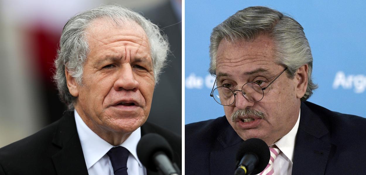 Luis Almagro e Alberto Fernández