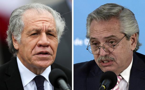 Luis Almagro e Alberto Fernández