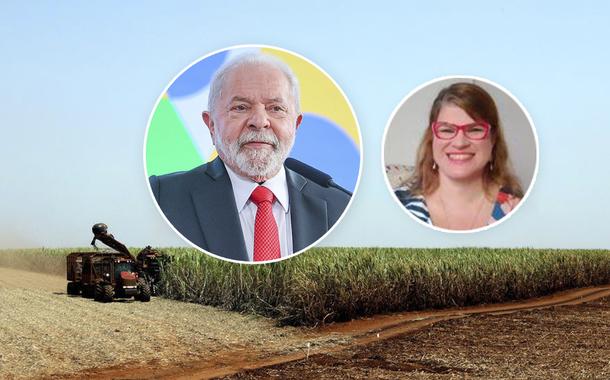 Luiz Inácio Lula da Silva e a engenheira Alena Torres Netto, professora de engenharia ambiental da Universidade do Estado do Rio de Janeiro (UERJ)