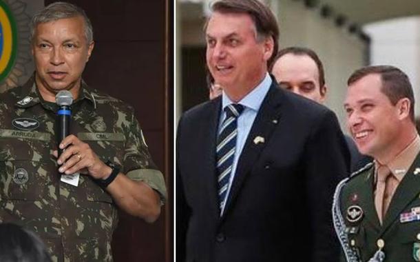 General Júlio César de Arruda, Jair Bolsonaro e coronel Mauro Cesar Barbosa Cid