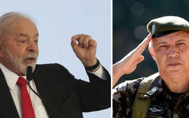 Presidente Luiz Inácio Lula da Silva e general Júlio César de Arruda