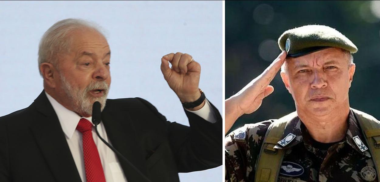 Presidente Luiz Inácio Lula da Silva e general Júlio César de Arruda