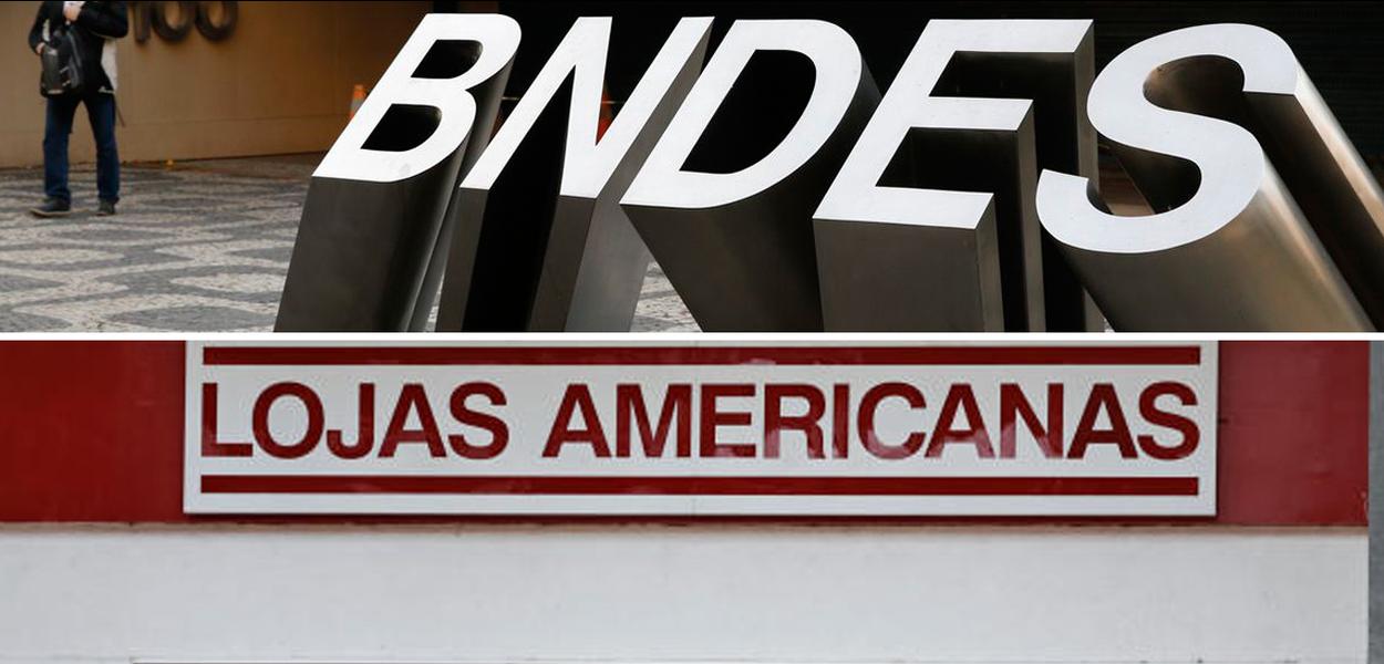 Banco Nacional de Desenvolvimento Econômico e Social, e as Lojas Americanas