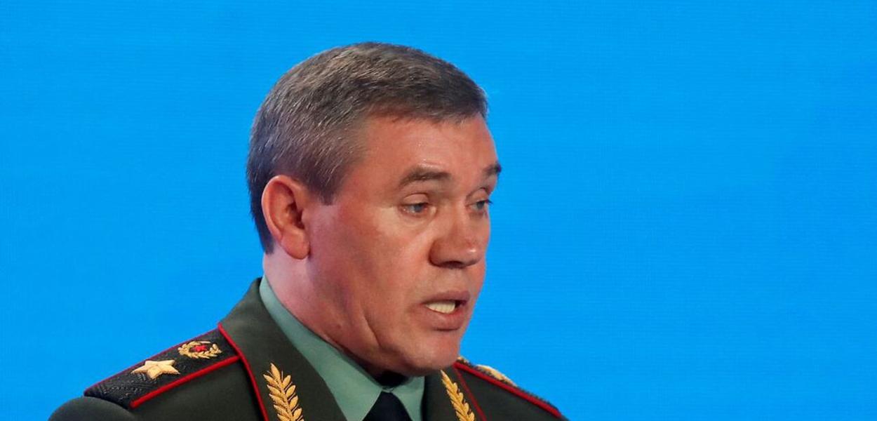 General Valery Gerasimov, chefe do Estado-Maior das Forças Armadas Russas
