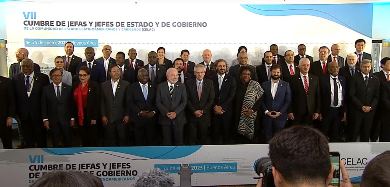 Líderes da Celac