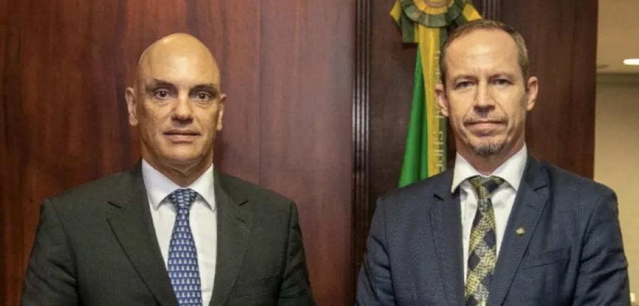 Alexandre de Moraes e Ricardo Cappelli