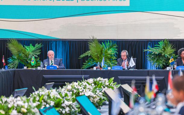 Lula, Alberto Fernández e Sandra Mason