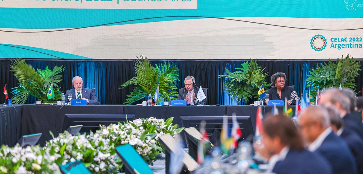 Lula, Alberto Fernández e Sandra Mason