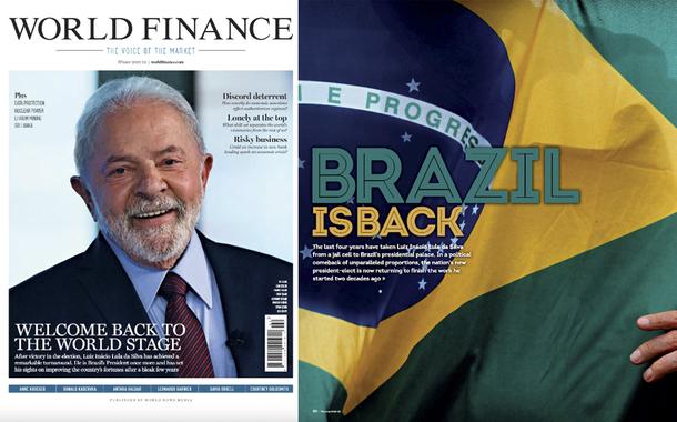 Lula na capa da World Finance