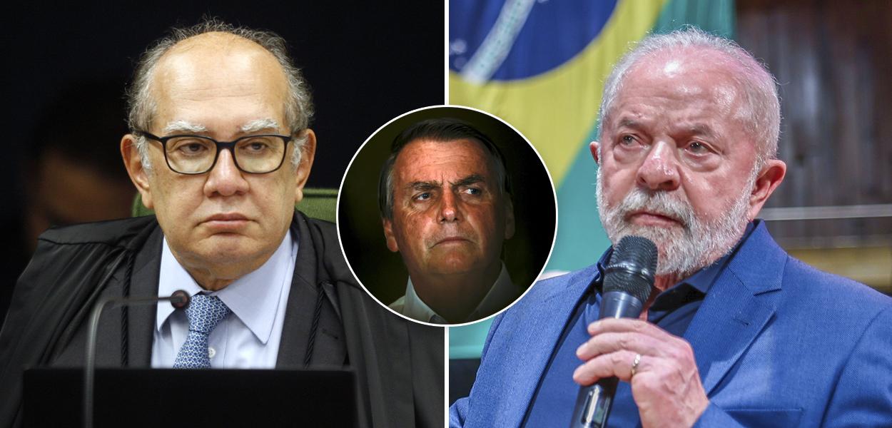 Gilmar Mendes, Jair Bolsonaro e Lula