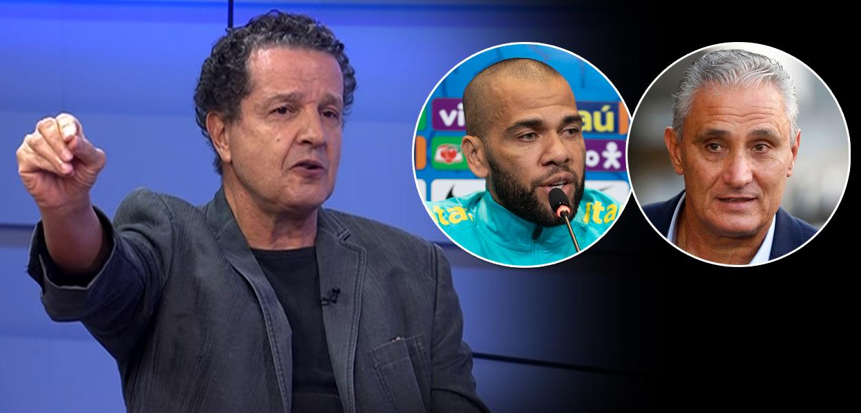 Juca Kfouri, Daniel Alves e Tite