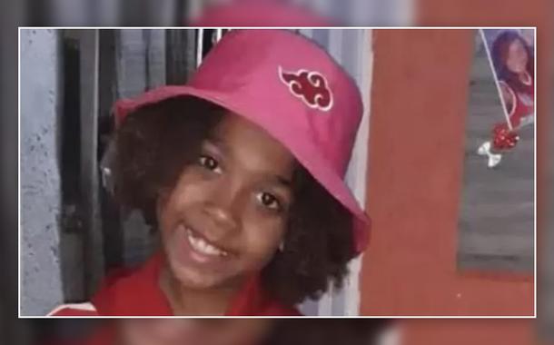 Rafaelly da Rocha Vieira, 10 anos, foi morta enquanto brincava na rua com outras crianças