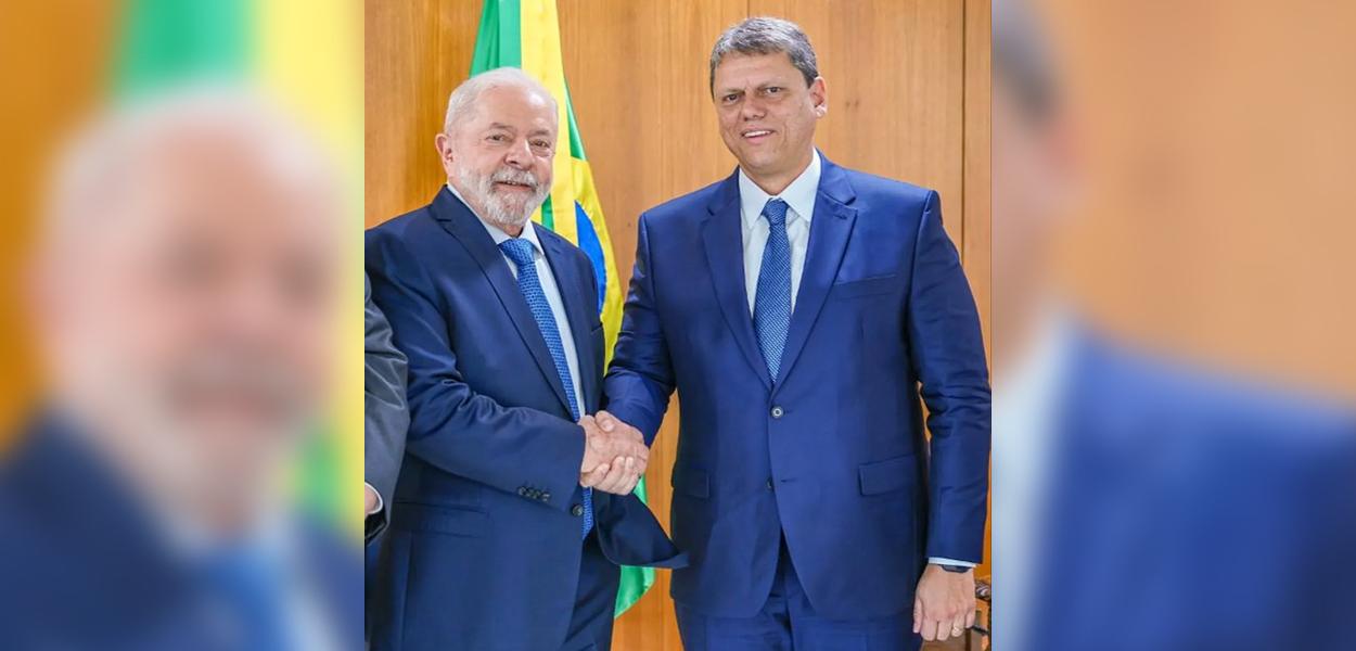 Lula e Tarcísio de Freitas (Foto: Ricardo Stuckert/Presidência da República) Lula e Tarcísio de Freitas