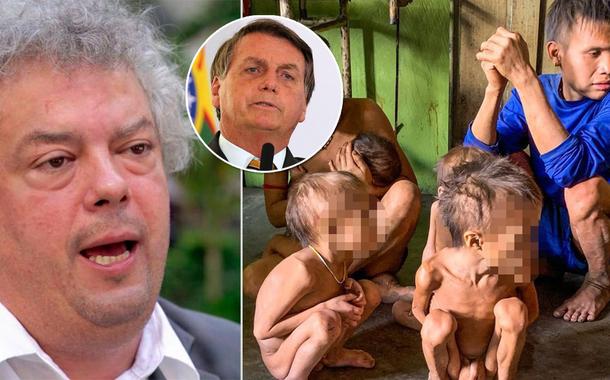 André Barros, Jair Bolsonaro e o genocídio ianomâmi