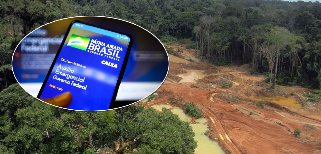 Os dois garimpeiros que receberam o Auxílio Emergencial não passavam por aperto