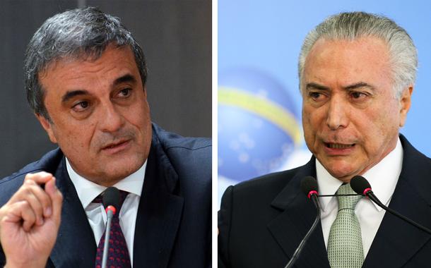 José Eduardo Cardozo e Michel Temer